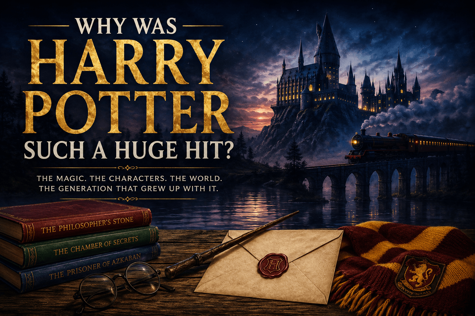 Why Was Harry Potter Such a Huge Hit?