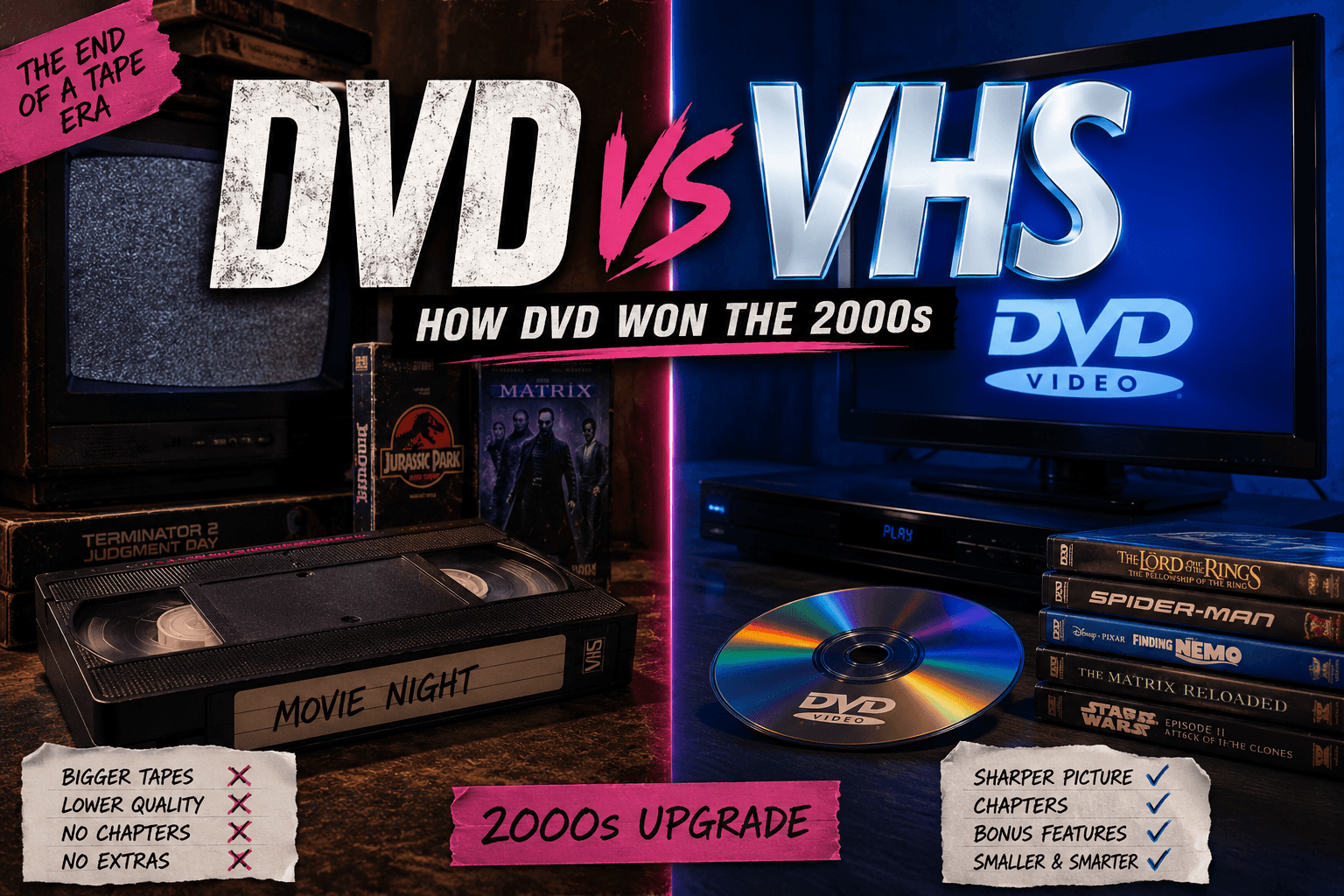 When DVD Took Over From VHS movie poster