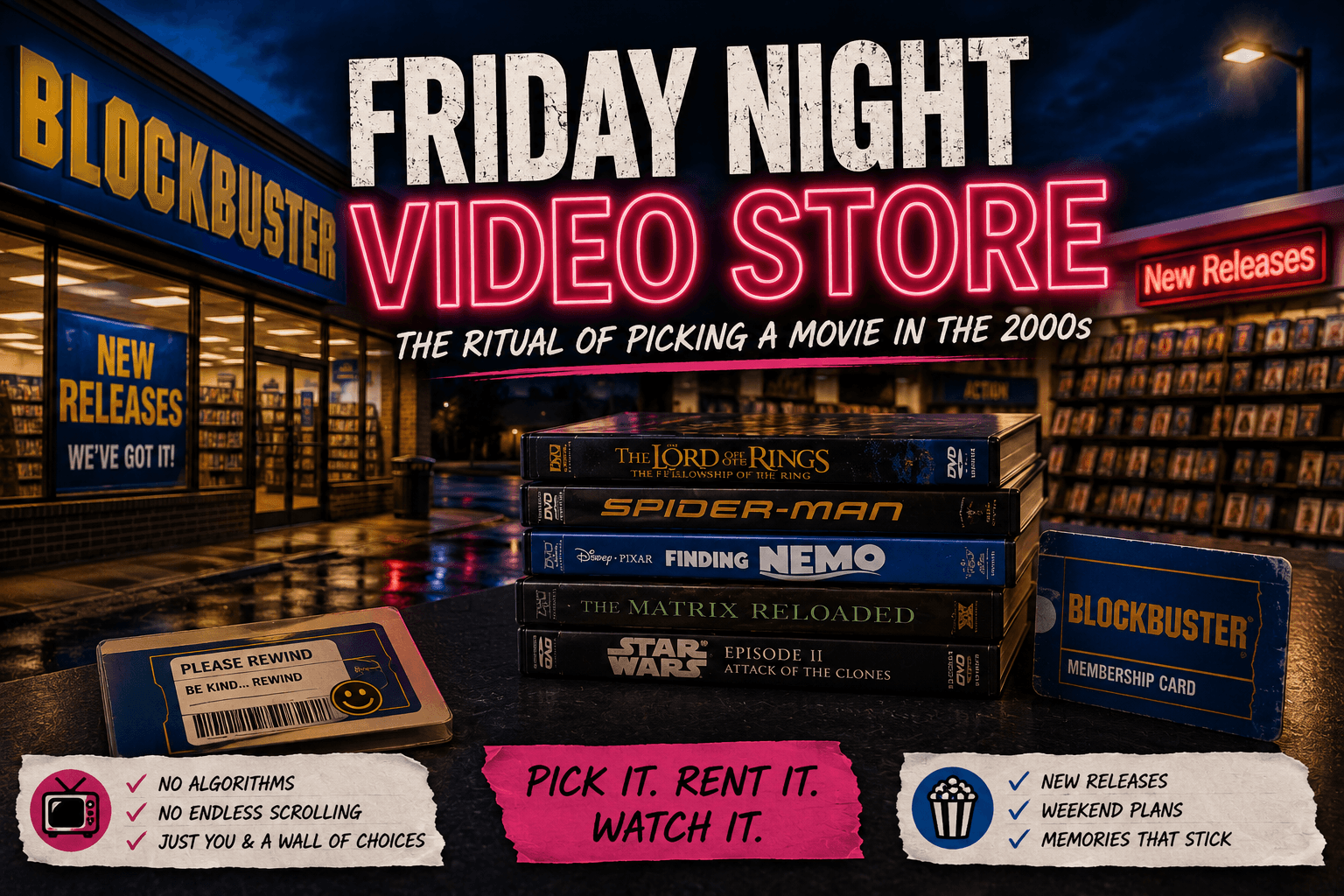 The Friday Night Video Store movie poster