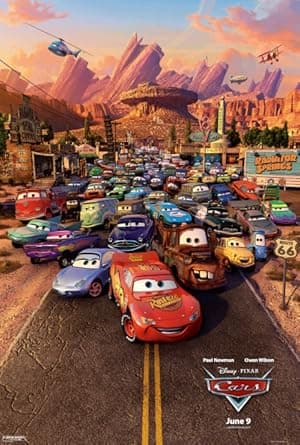 Cars movie poster