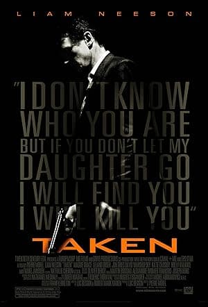 Taken movie poster