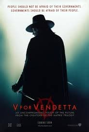 V for Vendetta movie poster